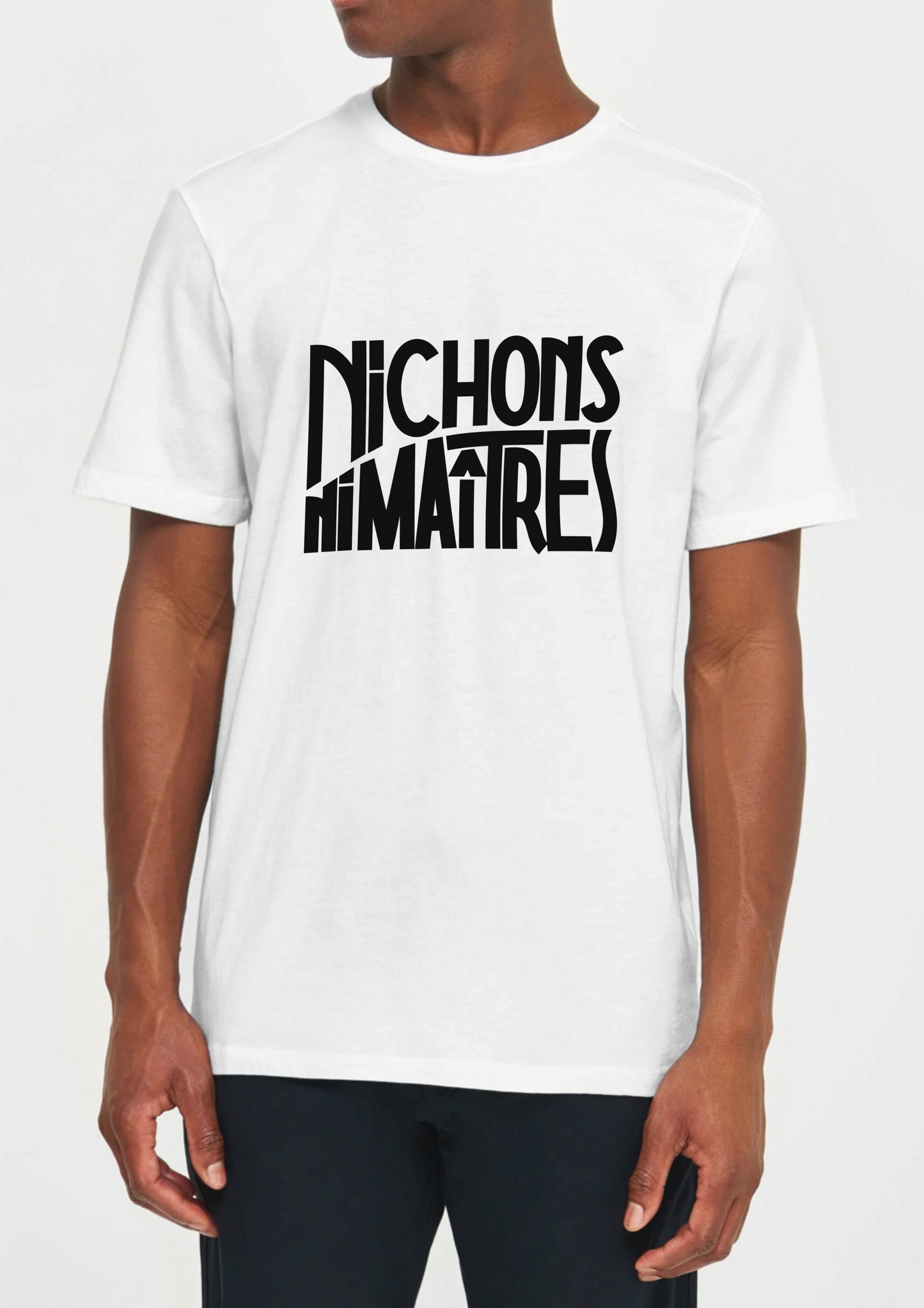 001-01 TSHIRT NICHONS NI MAÎTRES