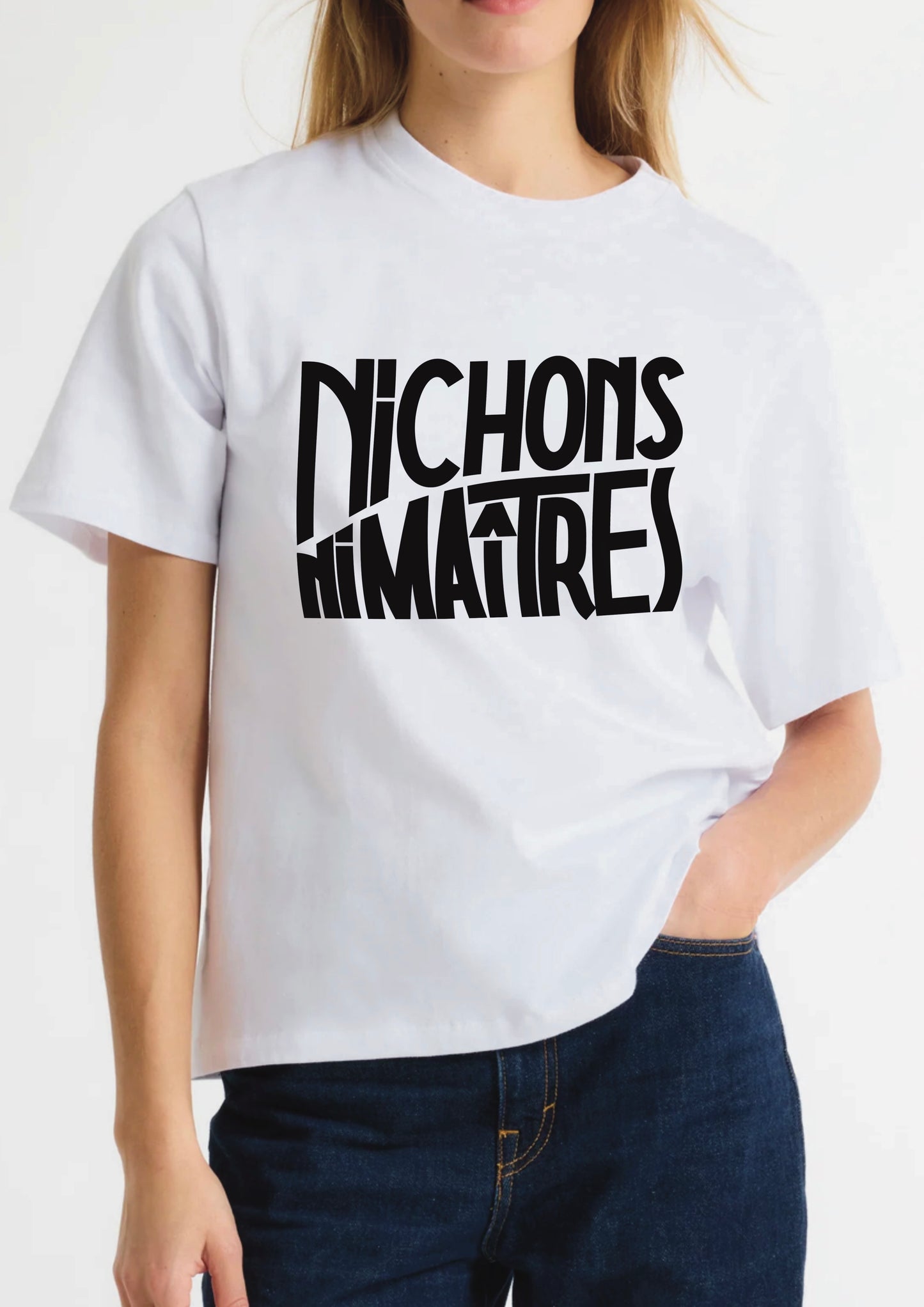 001-01 TSHIRT NICHONS NI MAÎTRES