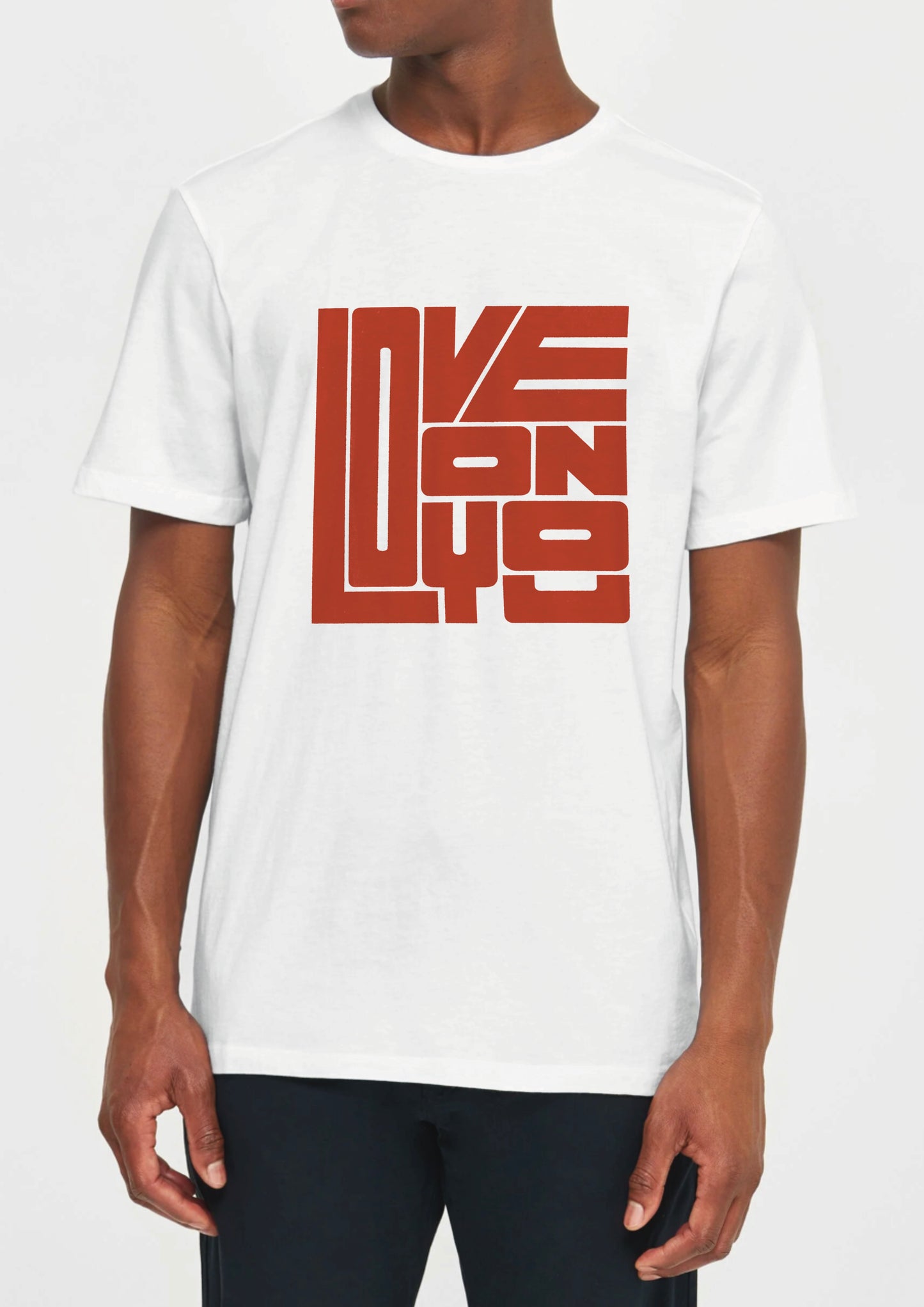 006-02 TSHIRT LOVE ON YOU RED